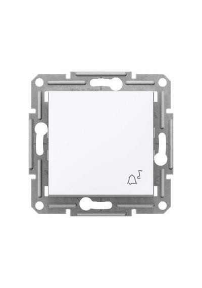 Schneider Asfora Zil İşaretli Liht Buton Beyaz - EPH0870121