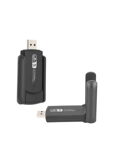 Mbps Wifi Alıcı Kablosuz Wifi Adaptörü Çift Band Çift Antenli 13619157