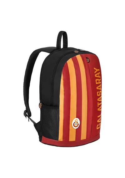 Me 25501 Galatasaray Paraşüt Garni Çubuklu Sırt Çantası Sarı-kırmızı