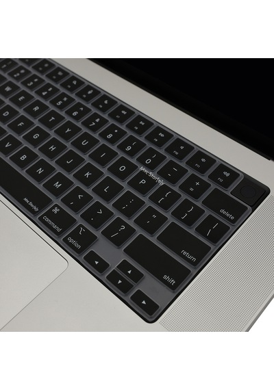Apple Uyumlu MacBook Klavye Koruyucu Air Pro M1-m2-m3 Us-ingilizce A2681 A2941 A2442 A2485 A3113 İle Siyah