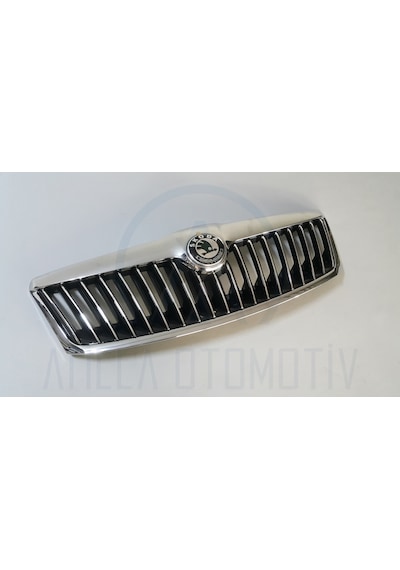 Skoda Octavia A5 1z 2009-2013 Armalı Ön Panjur Krom
