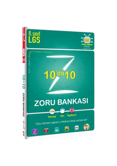 Tonguç 8. Sınıf 10'Da 10 Zoru Bankası (549979907)