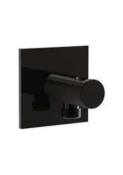 VitrA A4283239 Ankastre El Duşu Çıkışı Parlak Siyah