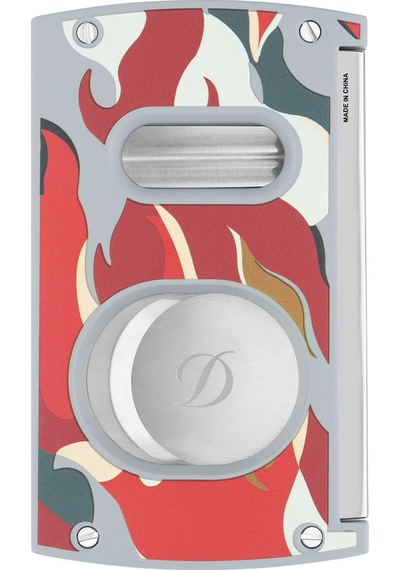 S.t. Dupont Camo Kırmızı Çift Bıçaklı Puro Kesici 003451r