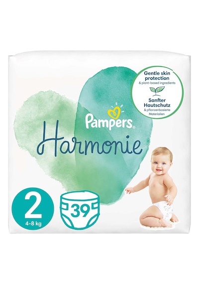 Prima Pampers Harmonie Bebek Bezi 2 Numara İkiz Paket 39'lu