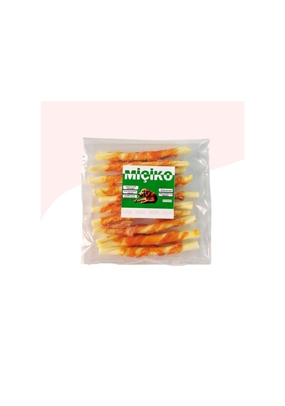 Tavuk Sarma Burgu Çubuk Köpek Ödülü 12li Paket