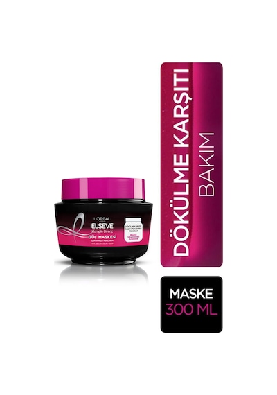 L'Oreal Paris Elseve Arginine Direnç X3 Dökülmelere Karşı Saç Maskesi 300 ML