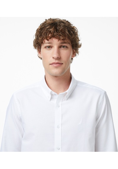 Nautica Erkek Beyaz Regular Fit Gömlekdüzw65542t