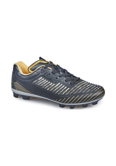 Jump 27048 Halı Saha & Krampon Comfort Casual Spor Futbol Ayakkabısı Siyah Altın