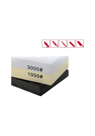 Rox Çift Taraflı Bileme Taşı 1000/3000