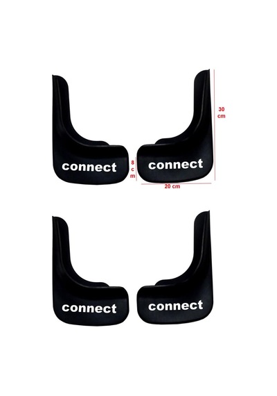 Ford Connect 2002-2013 Uyumlu 4 lü Ön-Arka Paçalık Tozluk Çamurluk FRD1UX024YD