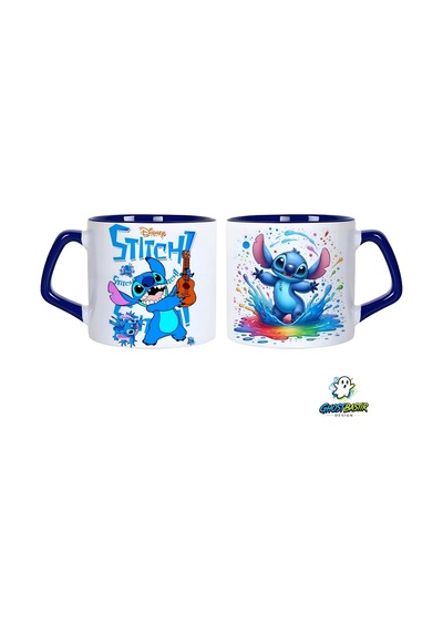 Stitch Kupa Bardak Tek Adet 0694 Çok Renkli