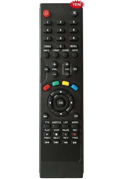 Amstrad 19700 Hd Uydu Kumanda
