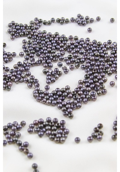 4 Mm Koyu Zeytin Yeşil Tonu Plastik İnci Boncuk Aksesuar Takı Malzemesi 25 Gr