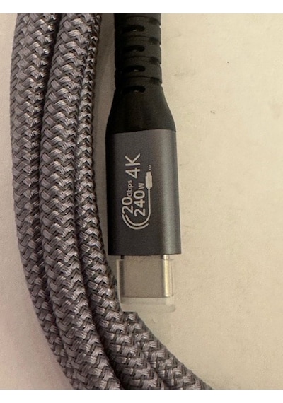 2 Metre Typec Typec 4k Kablo 2 Metre 20 Gbps Typec Kablo