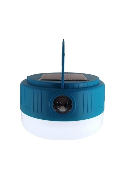 Unichrome Kamp Lambası Solar Şarjlı El Feneri Usb Type-c Şarj Çıkışlı Power Bank Özellikli