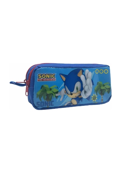 Wiggle Sonic The Hedgehog Çocuk Kalem Kutusu Mavi