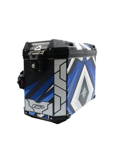Gp Kompozit Dsn08 Universal 40 Lt X 2 Desenli Alüminyum Motosiklet Yan Çanta Seti Diğer