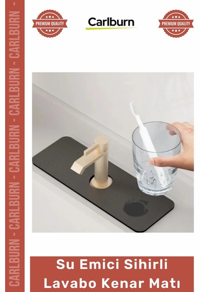 Özel Üretim Mutfak Banyo Diatom Çamur Hızlı Kuruyan Kaymaz Taban Su Emici Sihirli Lavabo Kenar Matı Çok Renkli