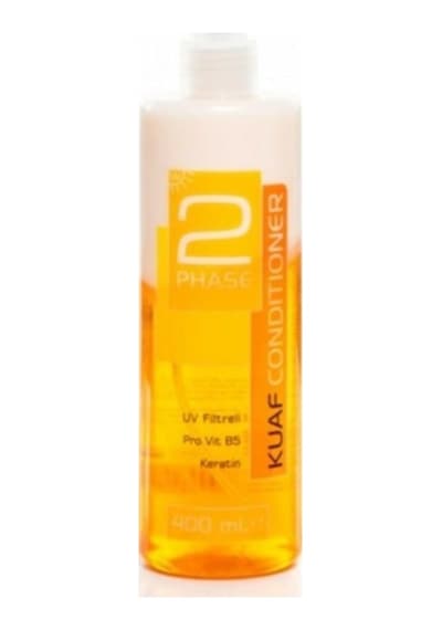 Kuaf Çift Fazlı Keratin & Pro Vitamin B5 Uv Filtreli Fön Suyu 400 ML