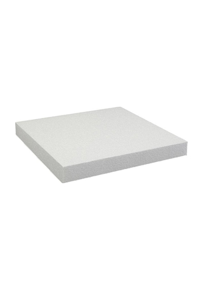 Strafor Kare Pasta Altlığı Pasta Tabanı (3 Cm Yükseklik)