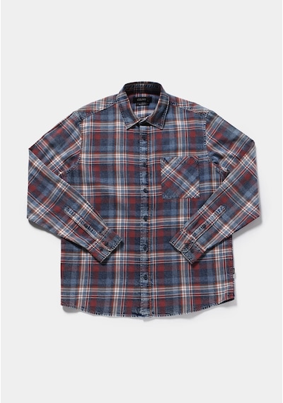 Colin's Colins Relaxed Fit Shirt Neck Ekoseli Erkek Mavi Uzun Kol Gömlek Cl1077506 Q1.v1 Inv İndigo Colin's Colins Relaxed Fit Shirt Neck Ekoseli Erkek Mavi Uzun Kol Gömlek Cl1077506 Q1.v1 Inv İndigo
