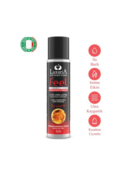 İntimateline Luxuria Feel Hot Sensation 60 Ml Kayganlaştırıcı Jel
