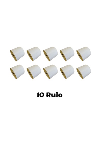 150x100 Termal Barkod Etiketi Yaıpışkanlı Etiket 1 Rulo 500 Adet