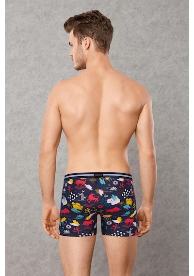 Doreanse 1849 Erkek Boğa Desen Boxer