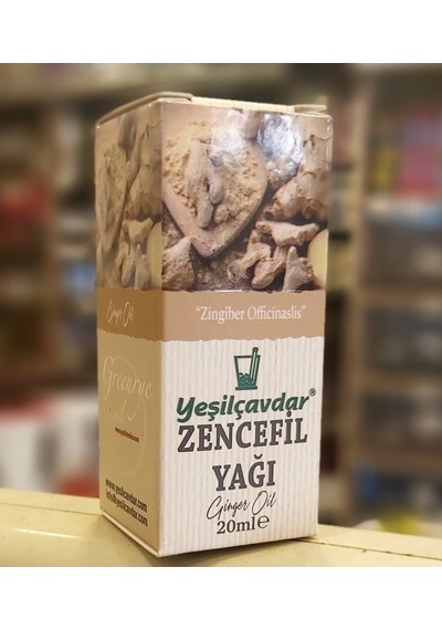 Yeşilçavdar Zencefil Yağı 20 Ml 20 G