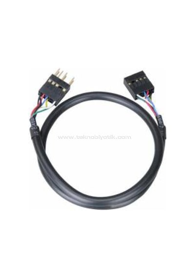 Akasa Kasa Içi Ön Panel Hd Audio Ses Uzatma Kablosu Ac97 Ak-E