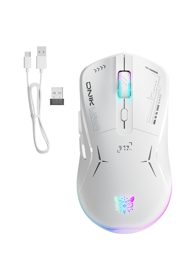 Onıkuma Cw917 White Rgb Kablosuz Simetrik Gaming Mouse