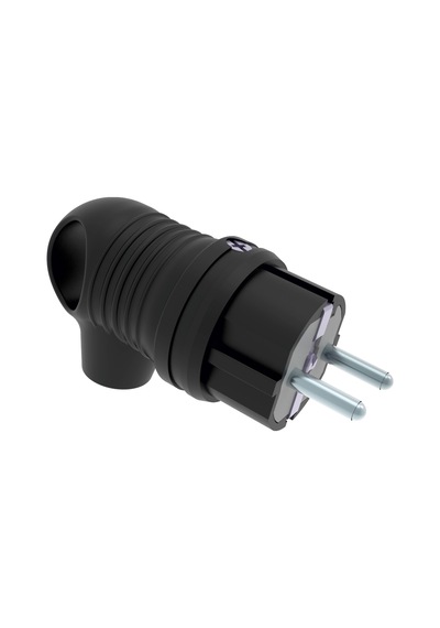 Bemis BK1-1402-2041 Monofaze Kauçuk Ups Kulplu Eğik Fiş