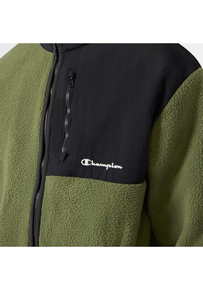 Champion Full Zip Top Erkek Yeşil Sweatshirt 223003