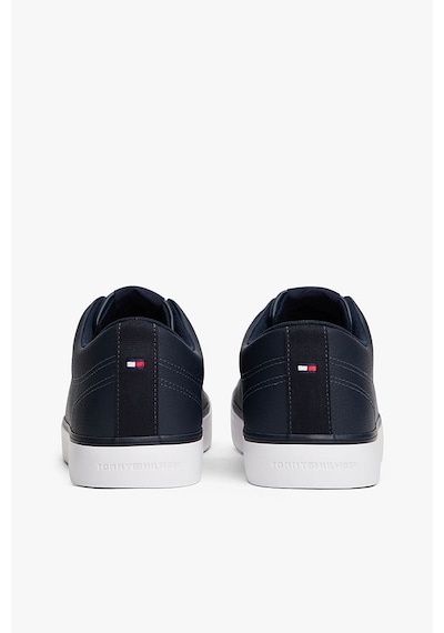 Tommy Hilfiger Erkek Bileksiz Vulkanize Sneaker - Lacivert Desert Sky