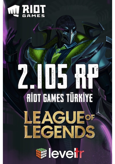 League Of Legends 2105 Rp Riot Points