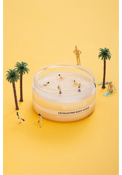 Cold Effect Body Scrub Vücut Peelingi Sıkılaştırıcı Ve Nemlendirici Nem Bombası 280 Gr