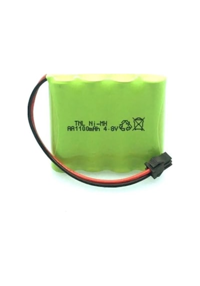 4.8v 1100mah Siyah Soketli Oyuncak Araba Pili