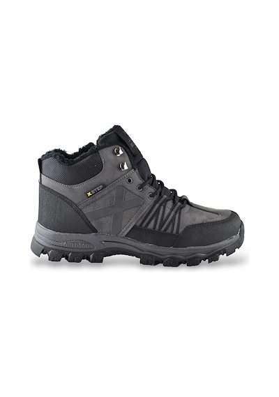 Papatay K8 Tam Ortopedik Taban Outdoor Kışlık Erkek Bot Ayakkabı Kaymaz Taban Füme