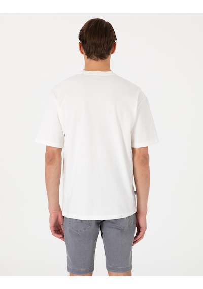 Pierre Cardin Erkek Beyaz Tişört 50310144-vr013 Beyaz