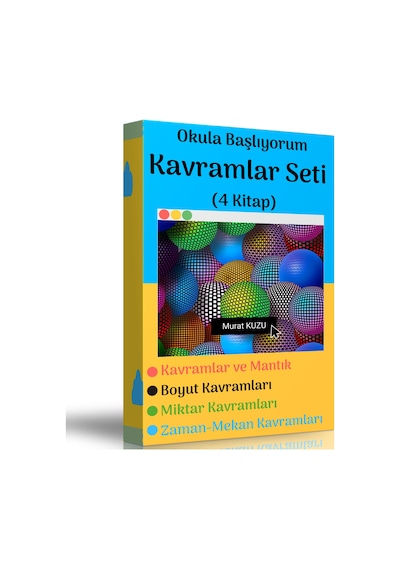 Okula Başlıyorum Kavramlar Seti 4 Kitap