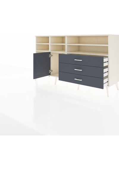 Kronos Konsol 8 Raflı 3 Çekmeceli Tek Kapaklı 176x59x99 Aytaşı-a Aytaşı-antrasit Kronos Konsol 8 Raflı 3 Çekmeceli Tek Kapaklı 176x59x99 Aytaşı-a Aytaşı-antrasit