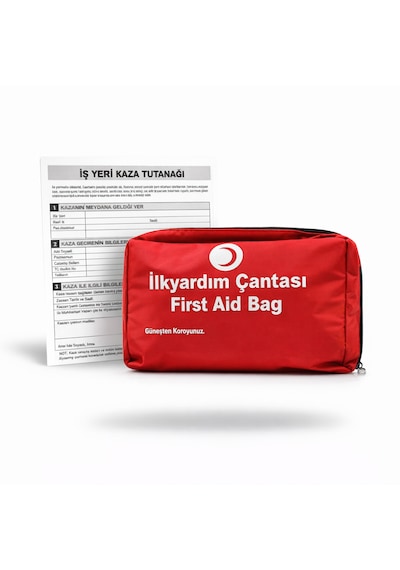 İş Yeri İlk Yardım Çantası Yönetmelik Uyumlu Denetime Uygun 50 Parça