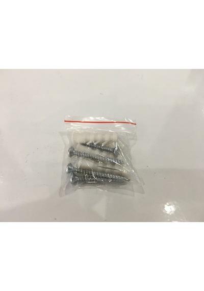Saray Banyo Paslanmaz Krom 4'Lü Bornozluk Çok Renkli