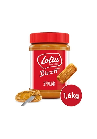 Lotus Spread Sürülebilir 1,6 Kg Karamelize Bisküvi Ezmesi