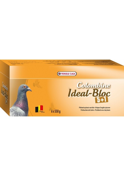 Versele - 65 - Laga Col. Ideal Bloc 5 1 Güvercin Mineral Dest. - Muratech - 6 Lı