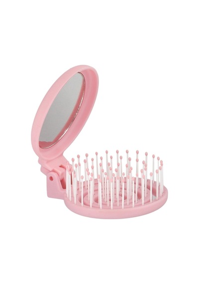 Proco Proco Beauty Makaron Saç Fırçası-üç Boyutlu 3d Esnek Aynalı Çanta Boy Saç Fırçası-compact Detangler 99575640