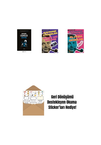 Uzun Veda + Küçük Kız Kardeş + Elveda Güzelim Cep Boy + Okuma Sticker'ları