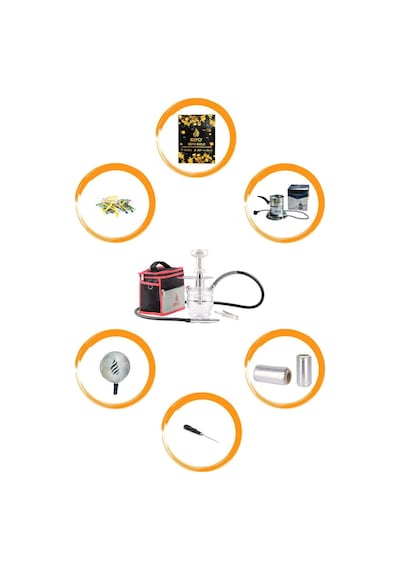 Kefo Trip Eko Paket - Kefo Bombus Nargile Takımı - Kömür - Magma - Galvaniz Ocak