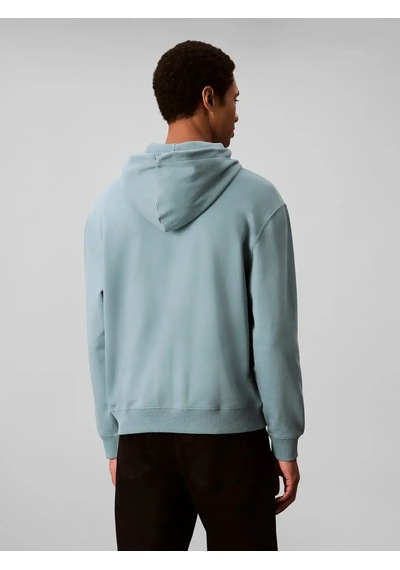 Calvin Klein Ls Eu 350terry Ck Yeşil Erkek Kapüşonlu Sweatshirt